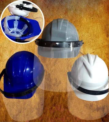 Protector facial casco